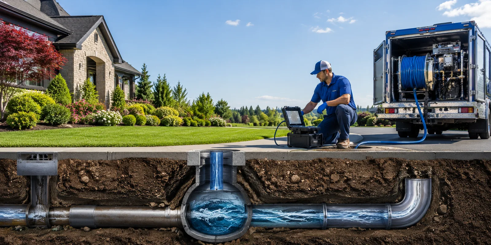 Drainage restoration information for Sarahsville, OH